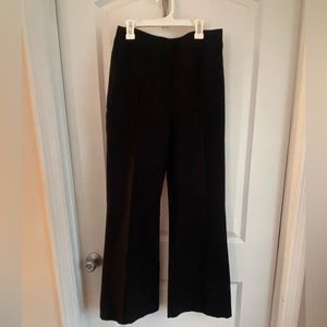 Spanx Black Pleated flared Pants